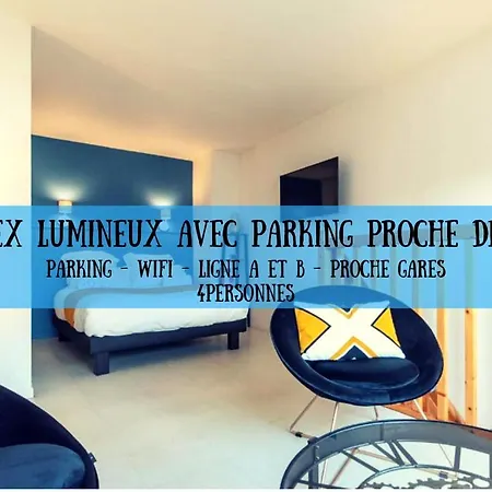 Apartment Duplex Coquet Avec Parking Proche Centre-ville De Lyon Villeurbanne